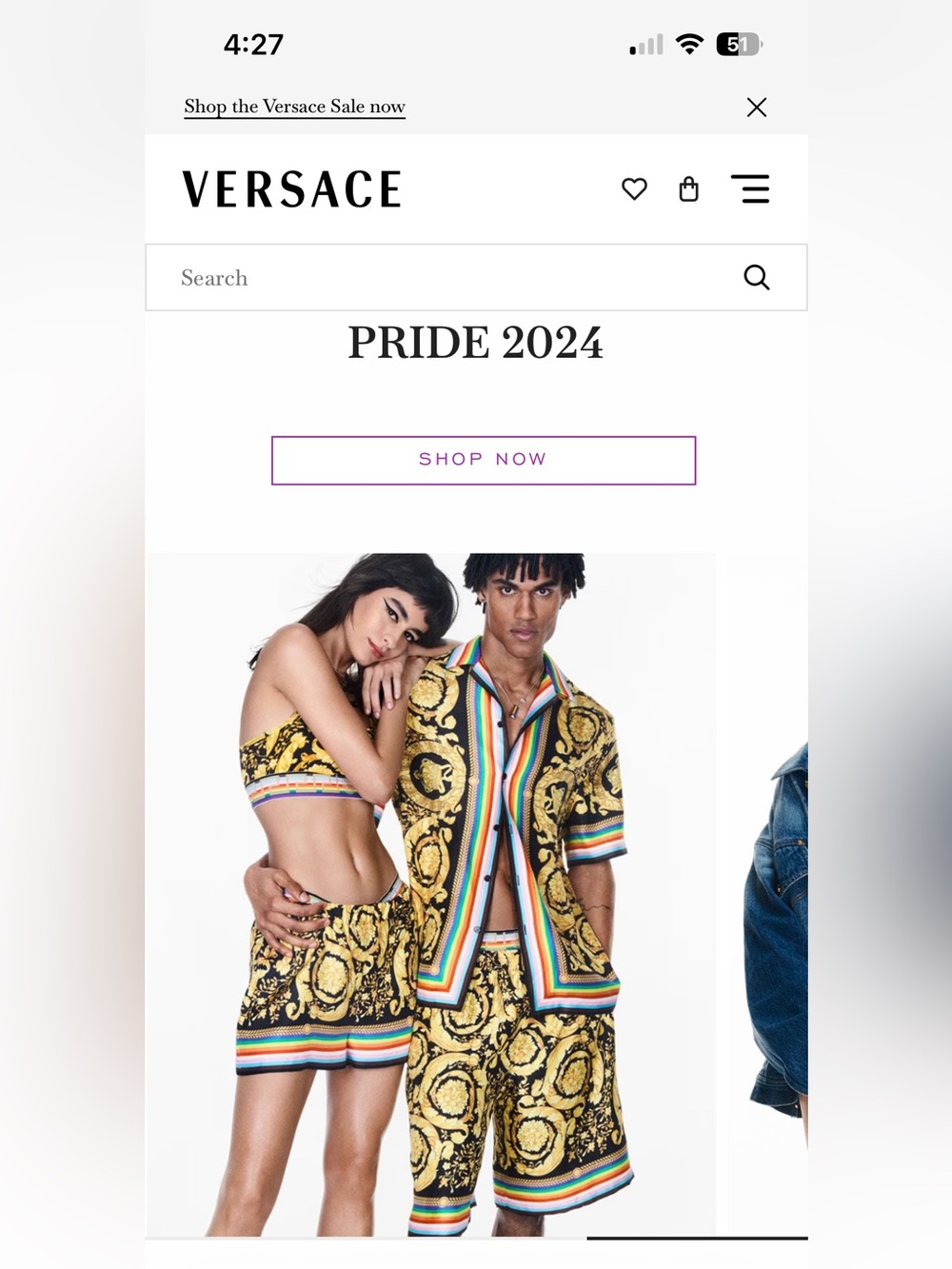 Versace Silk Shorts XS - Picture 4 of 4